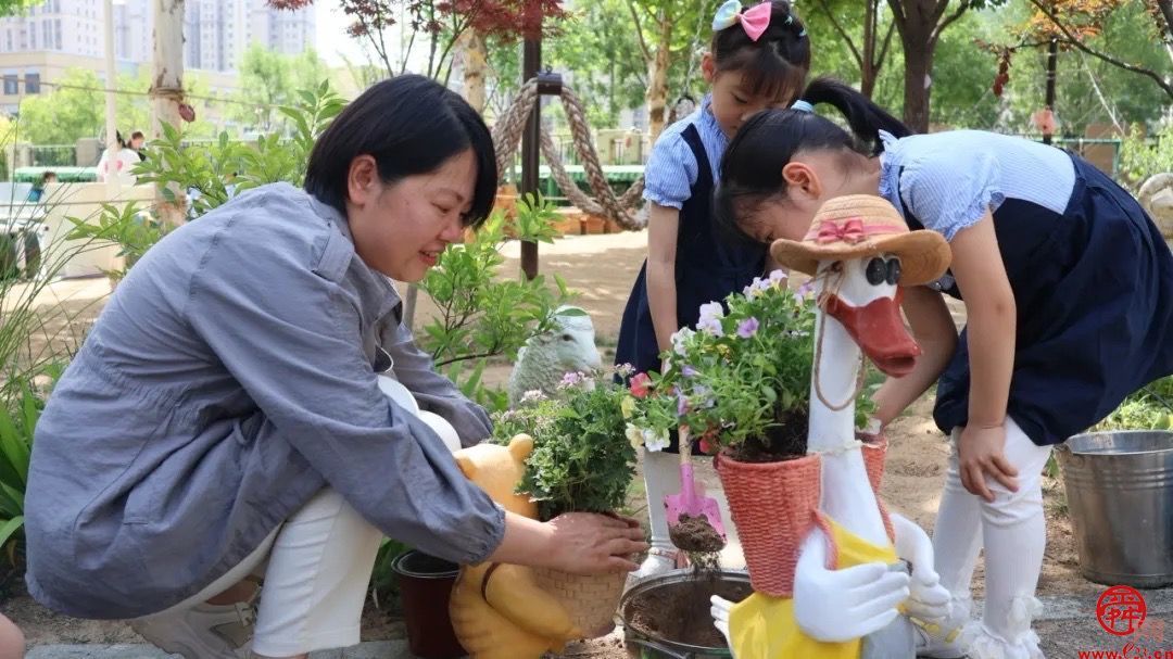 绿色与童趣交融 生态与教育同行——济南市历下区锦屏幼教集团“共建花园-彩虹花园”开园仪式成功举办