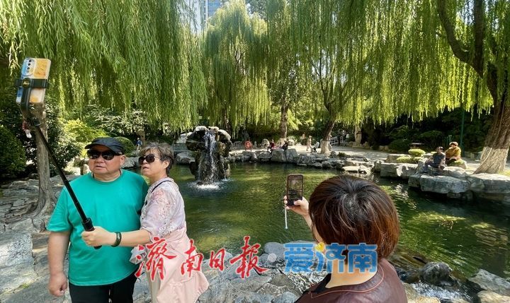 济南地下水位持续攀升，“亲泉”赏景正相宜