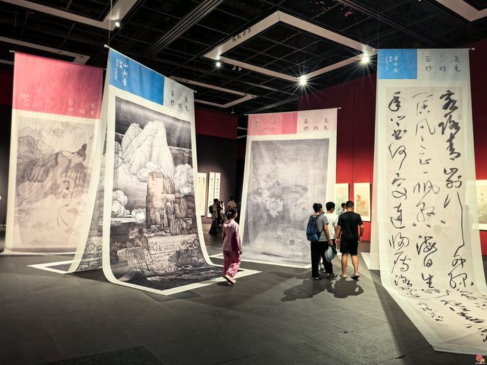 翰墨赴齐鲁，正是好时光！高云、薛亮、江宏伟、管峻四人联展亮相山东美术馆