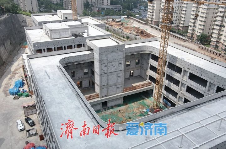 项目强省会｜济南中央商务区国际学校和科教中心项目主体结构混凝土浇筑完成