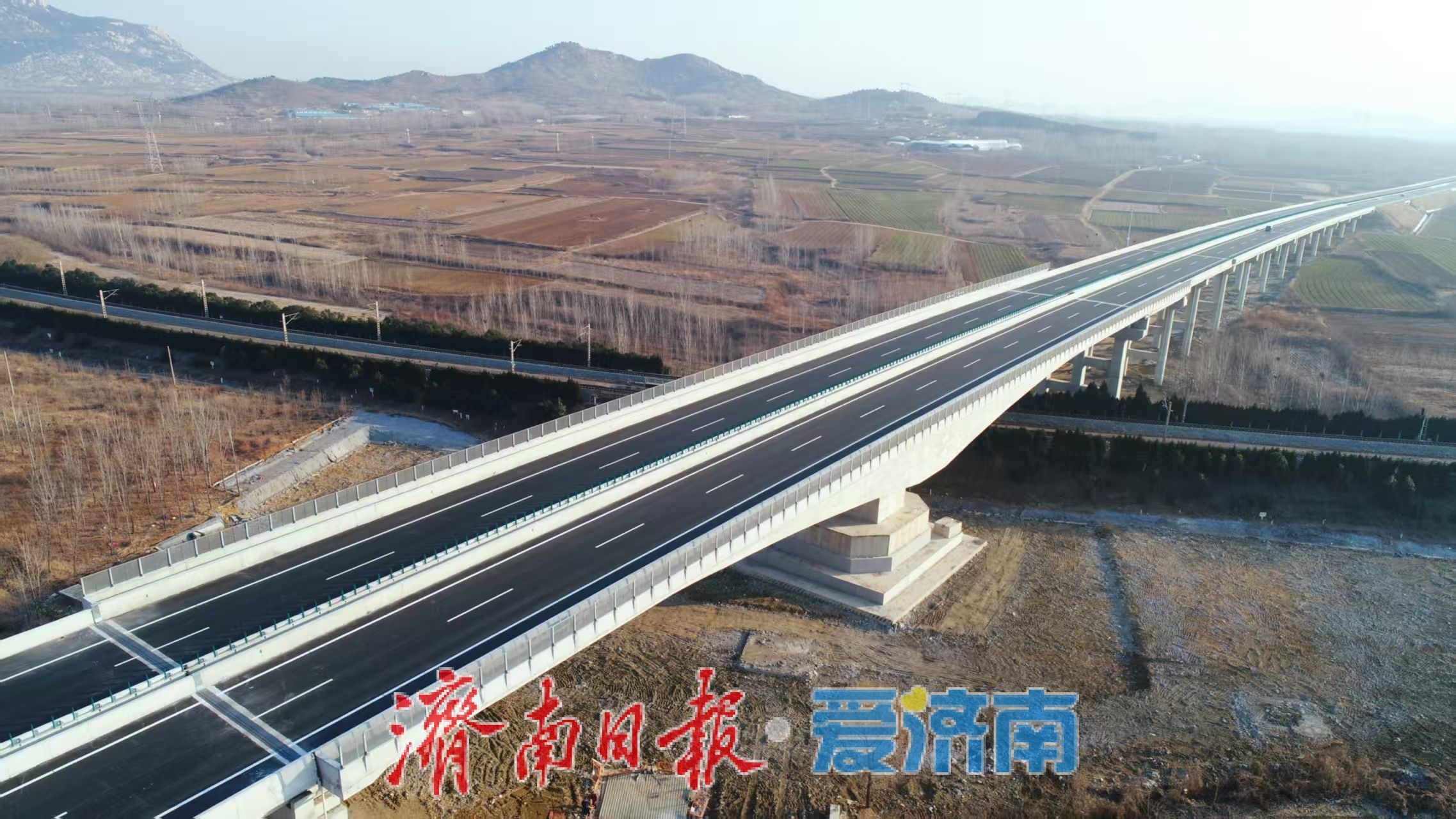 邹济高速今日凌晨全线贯通