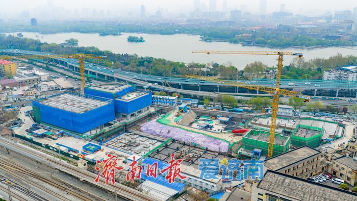 项目强省会｜济南角楼庄A地块项目轮廓初现 助力老城复兴