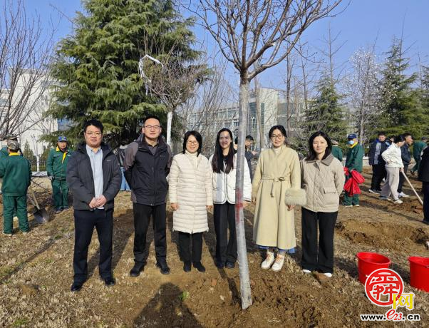济南工程职院开展“匠心植绿，筑美校园”植树节主题活动
