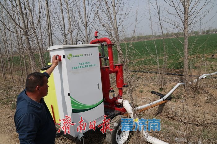 黄河北岸麦田 “滴灌解渴” 科技赋能夏粮增产