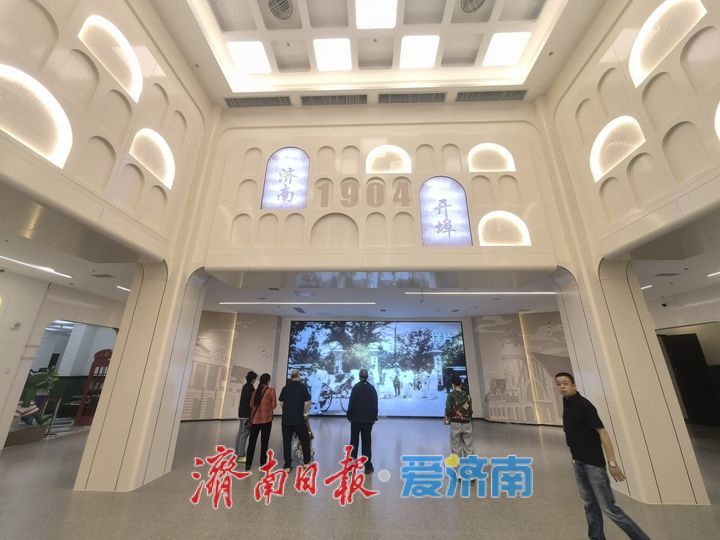 一年四季 泉在济南丨客流持续攀升，“济南开埠博物馆”成经三路新晋打卡地