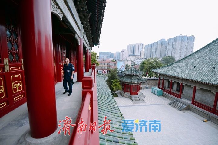 登阁远眺倚“古”望“今”！山东古建筑博物馆核心景观“辰光阁”正式对外开放