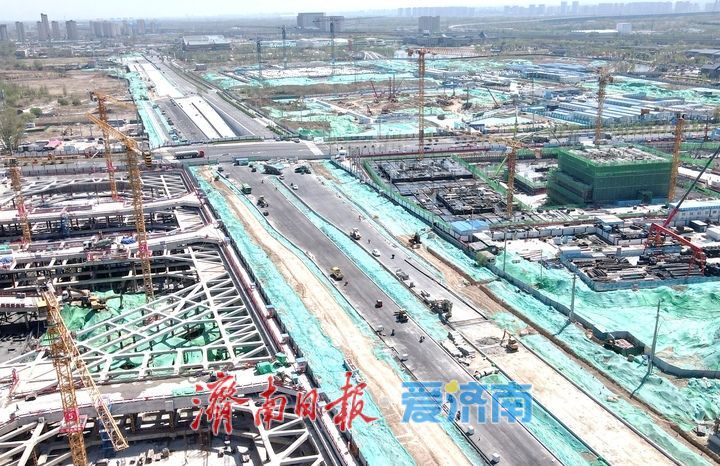 项目强省会｜济南黄河大道二期地下通道主体结构全部完工