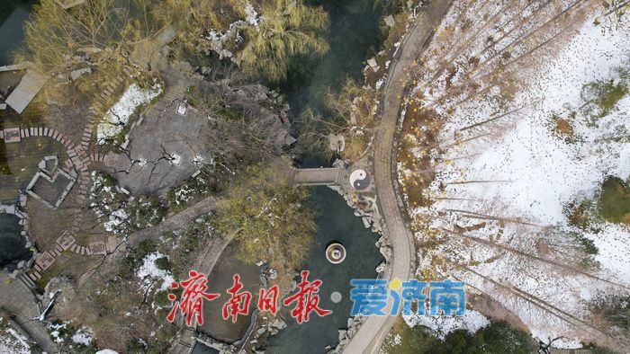 雪后五龙潭，一步一景皆诗意