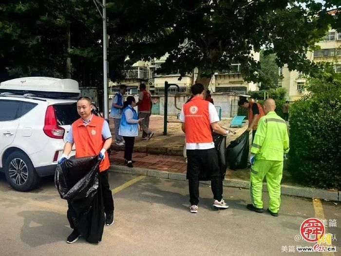 济南市机械化清扫大队开展“庆七一·践初心”环境卫生整治志愿服务主题活动