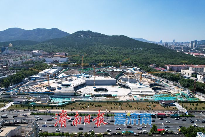 项目强省会｜展露雄姿！千佛山站地下TOD项目建设稳步推进