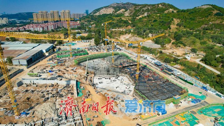 济南励新实验中学项目建设加速推进 将新增1800个高中学位