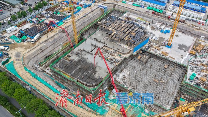 项目强省会｜中央公园北地块项目主体施工全面展开