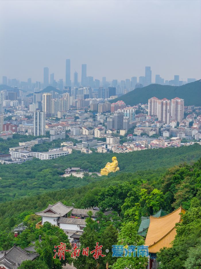 千佛山巅的“城市切片”