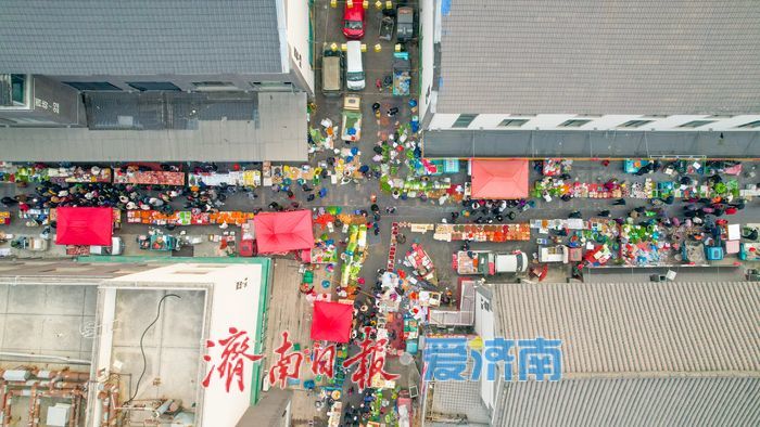 印象济南年集盛况再现，烟火气中迎新春