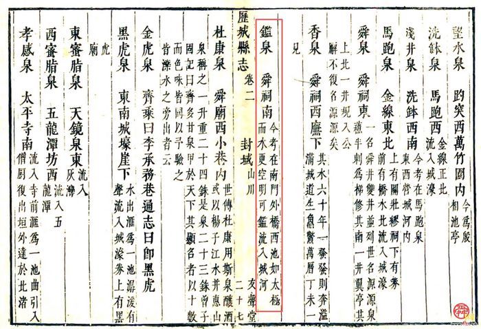典籍里的明府城 