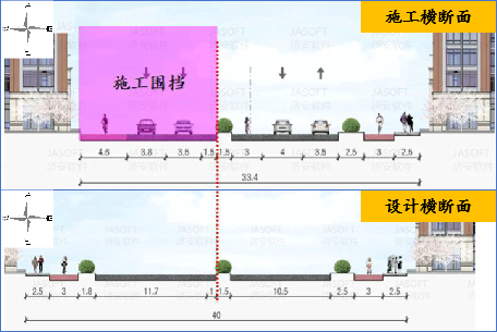 水屯北路（生产路至西泺河东路）5月14日起进行道路建设施工