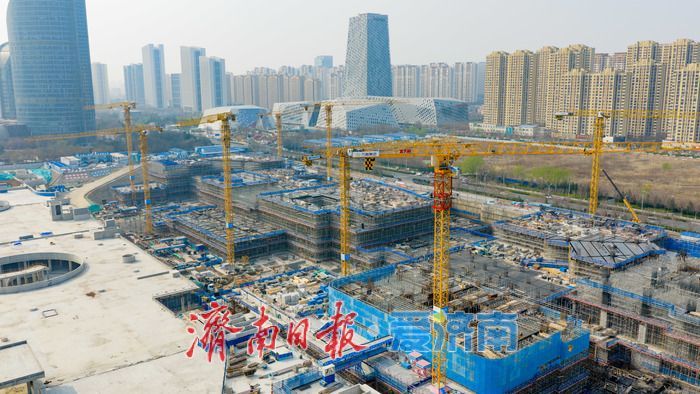 项目强省会｜山东最大第四代万达广场全面 “冲” 出地面 济南西城商业新地标加速崛起