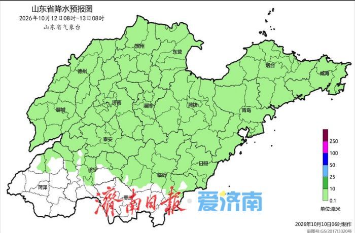 济南天气有变 12日傍晚到13日白天有小雨
