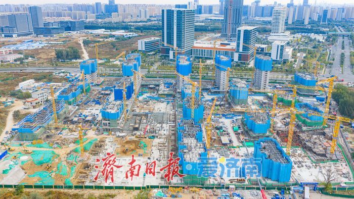 济南国际医学中心安置六区项目有序推进 民生安置工程建设提速
