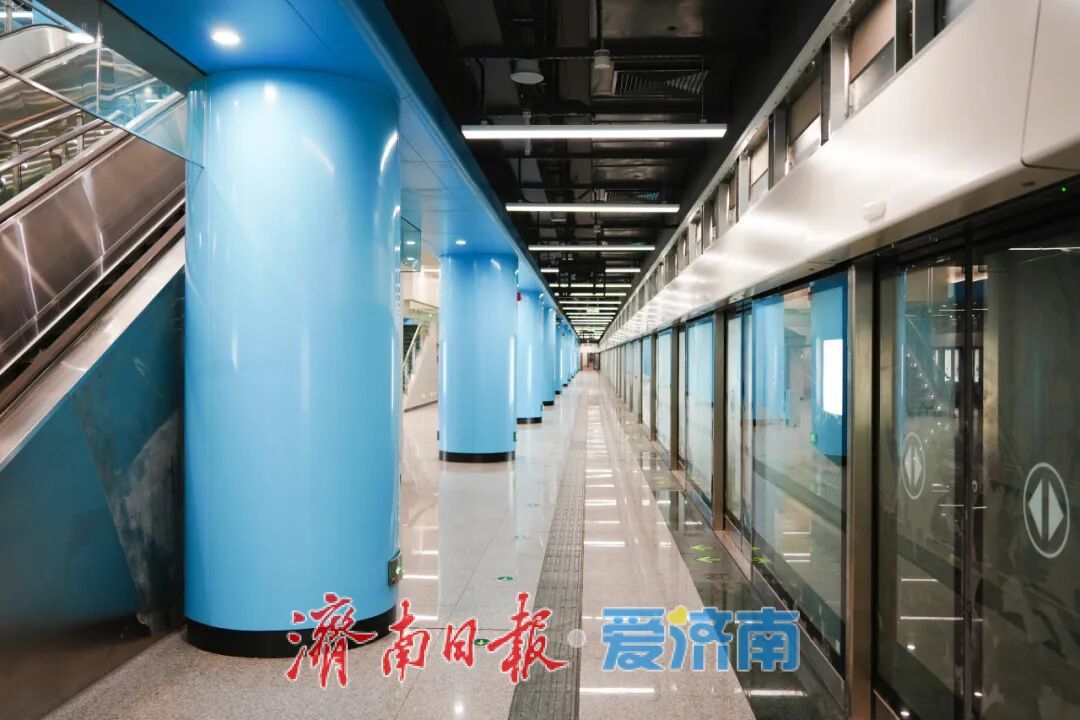 济南轨道交通6号线西段建设加快推进，站内实景抢先看啦！