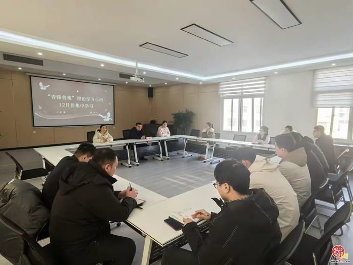 普集街道开展“青锋普集”理论学习小组12月份集中学习活动