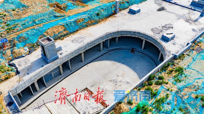 赋能西部商圈提质升级 济南西客站B-5地下商业项目建设初具规模
