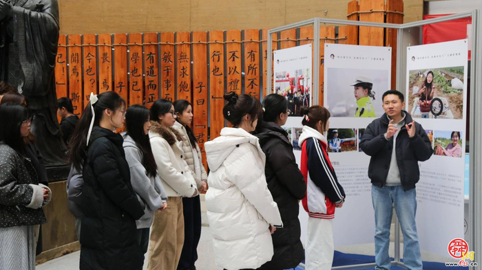 “项目提升年 泉城有木兰”校园专场影像展在济南工程职院顺利举行