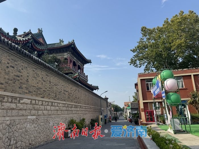 一年四季 泉在济南丨济南上新街秋日焕彩 成市民游客休闲好去处