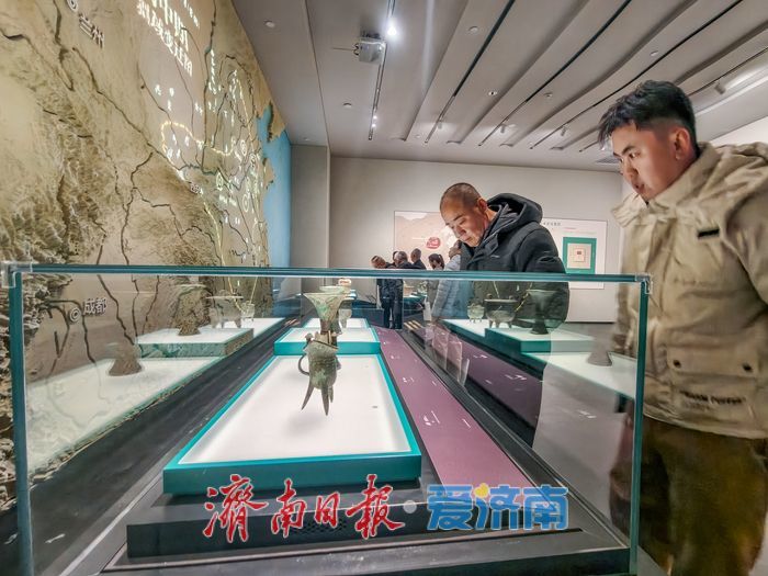 一年四季 泉在济南丨大辛庄遗址博物馆人气十足，沉浸式体验让三千年前历史“活”起来