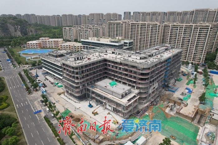 项目强省会｜济南医院迁建项目进入装饰装修阶段，满足华山片区居民就医需求