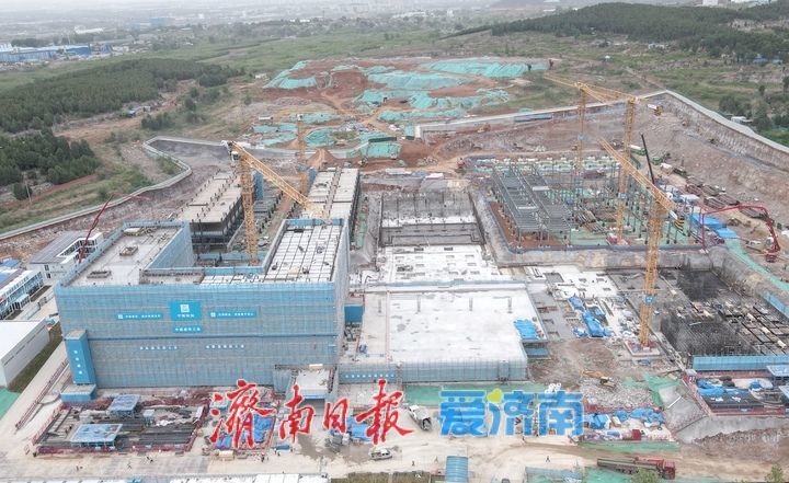 山东省疾病预防控制中心新址项目本月将完成首栋单体主体结构封顶