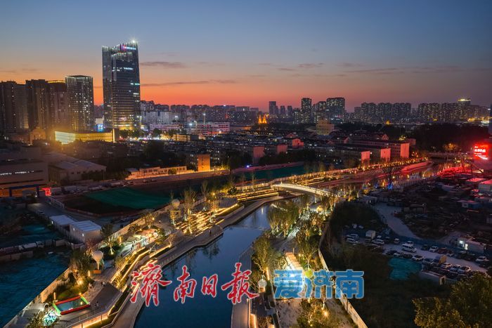 全福河，济南夜游新选择