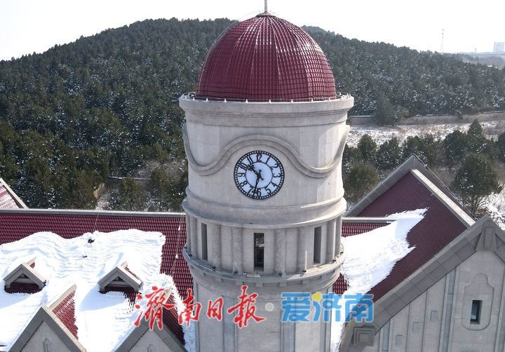 山东职业学院铁路科普教育基地复建“津浦铁路济南站”