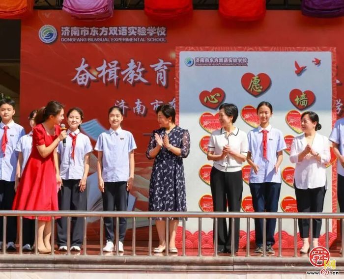 “新学期，你好！”东方双语开元校区：奋楫教育新征程，心愿点亮强国梦！