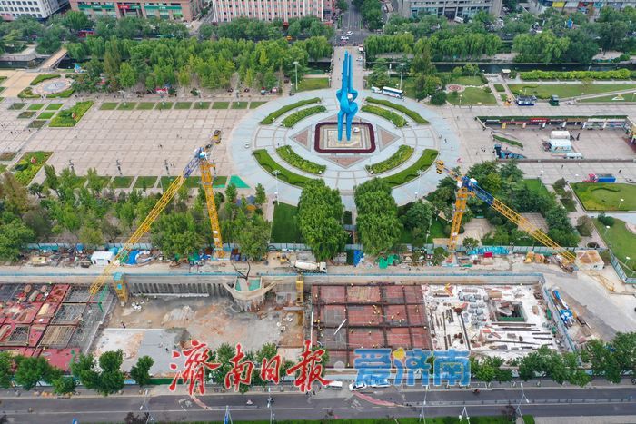 泉城广场南侧建智慧停车场 破解核心区双重难题