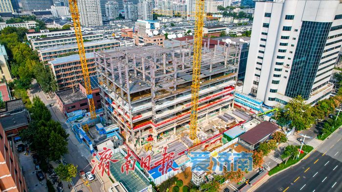 集聚高端科研平台 山东大学高等医学科研综合楼建设提质增速