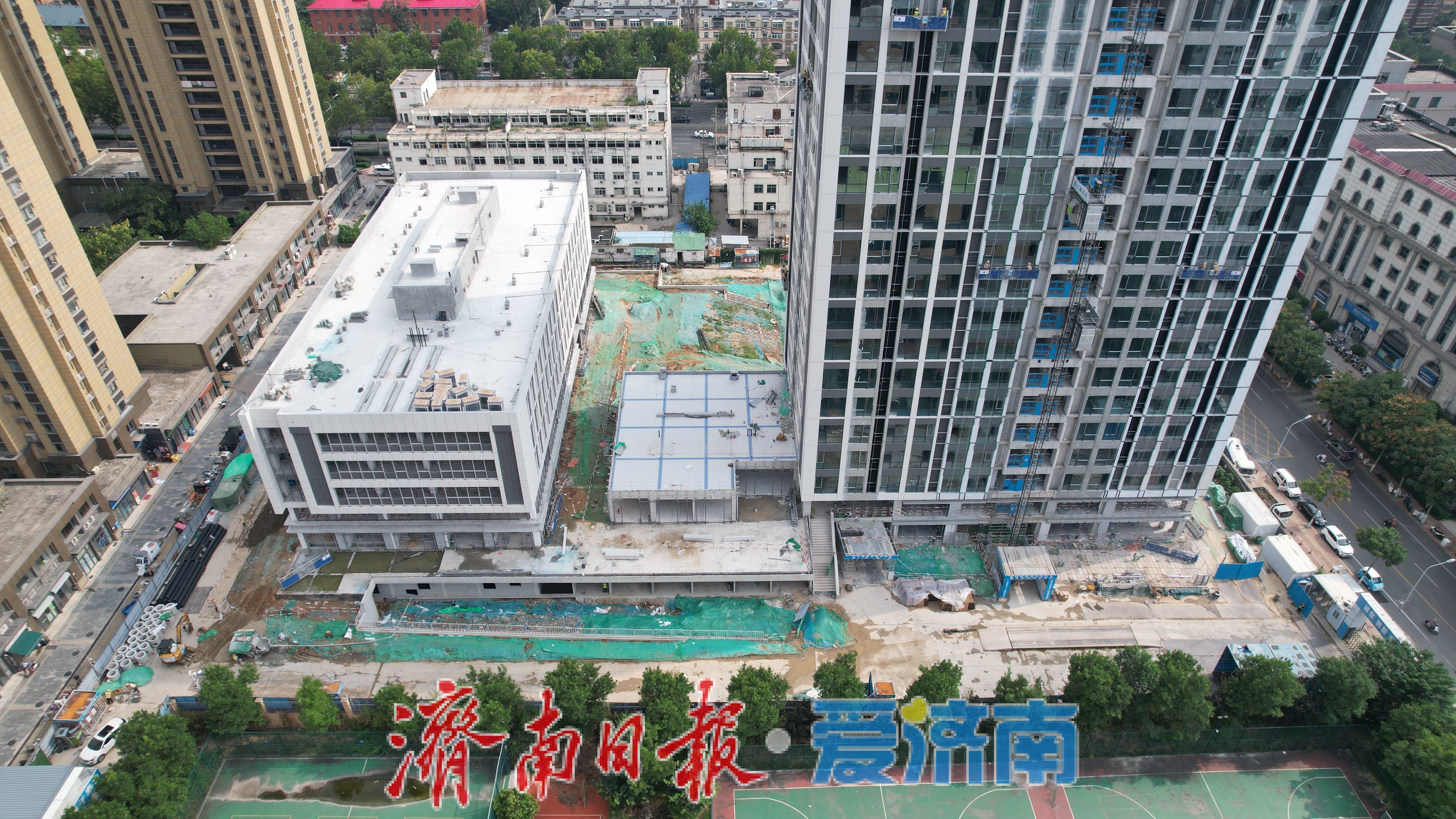 补齐实训硬件短板 济南铁道职业技术学院二期改造项目C-1地块现场建设有序推进