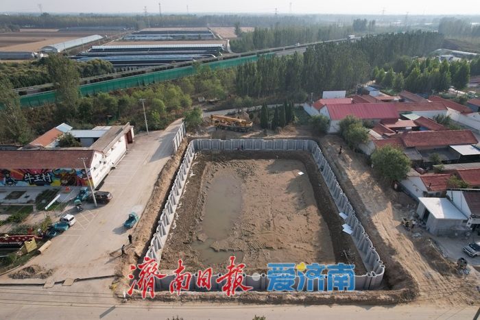 济南这个网红小村开建国内前沿“3D打印”生态鱼池