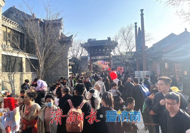 “泉”在济南过大年丨赏泉品韵寻年味 明水古城春意浓