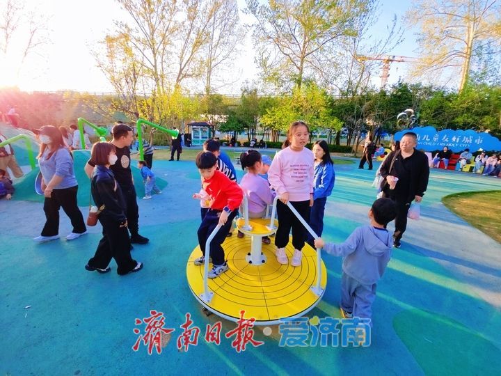 童趣伴成长！济南儿童友好城市乐园人气爆棚