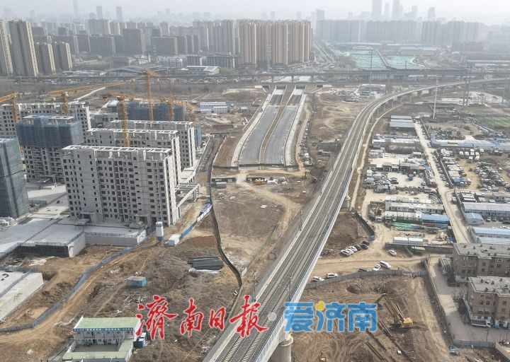 济南奥体西路北延工程即将下穿黄东联络线