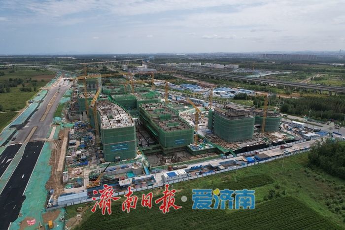 项目强省会｜济南起步区综合医疗中心轮廓渐显