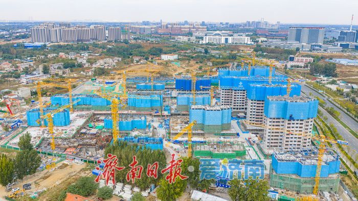 济南国际医学中心安置六区项目有序推进 民生安置工程建设提速