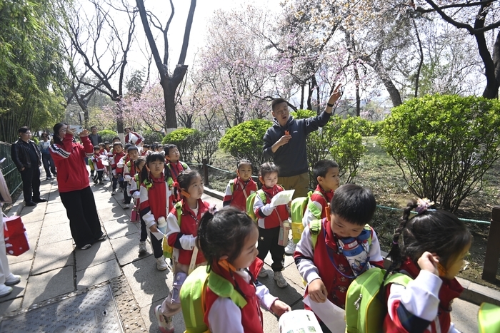 与恐龙的“老朋友”面对面，看萌娃们春天里畅游泉城