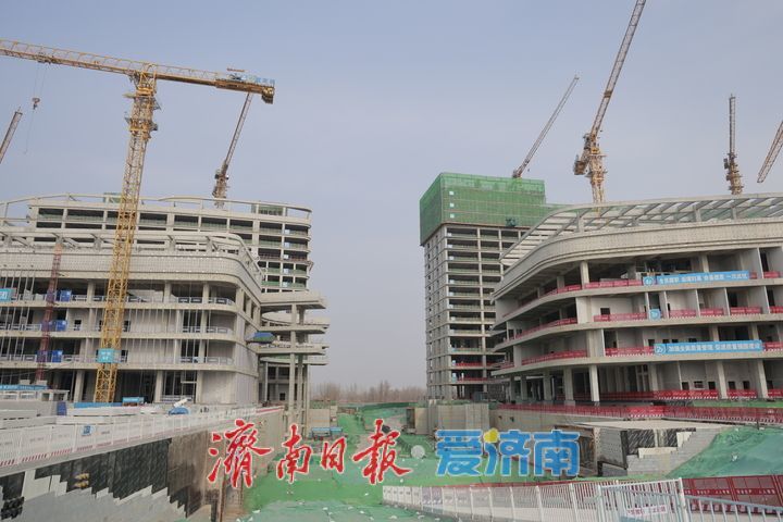 济南起步区综合医疗中心项目建设正加速推进