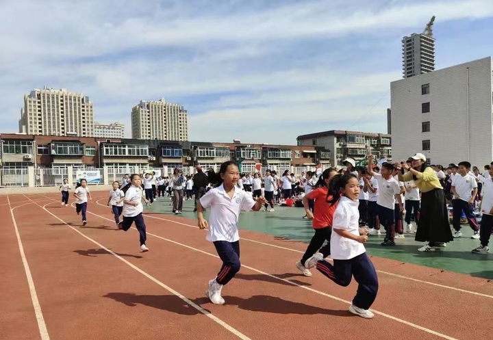 济南市天桥区汇才小学召开2024秋季运动会