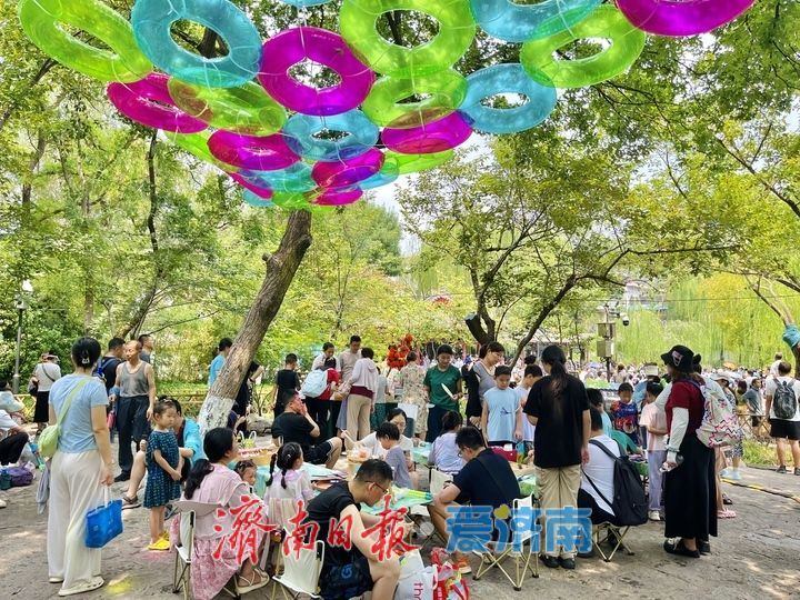 一年四季 泉在济南丨第十一届五龙潭泼水节清凉启幕，亲水狂欢邀您共度泉城盛夏