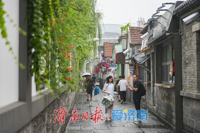 烟雨济南，胜似江南