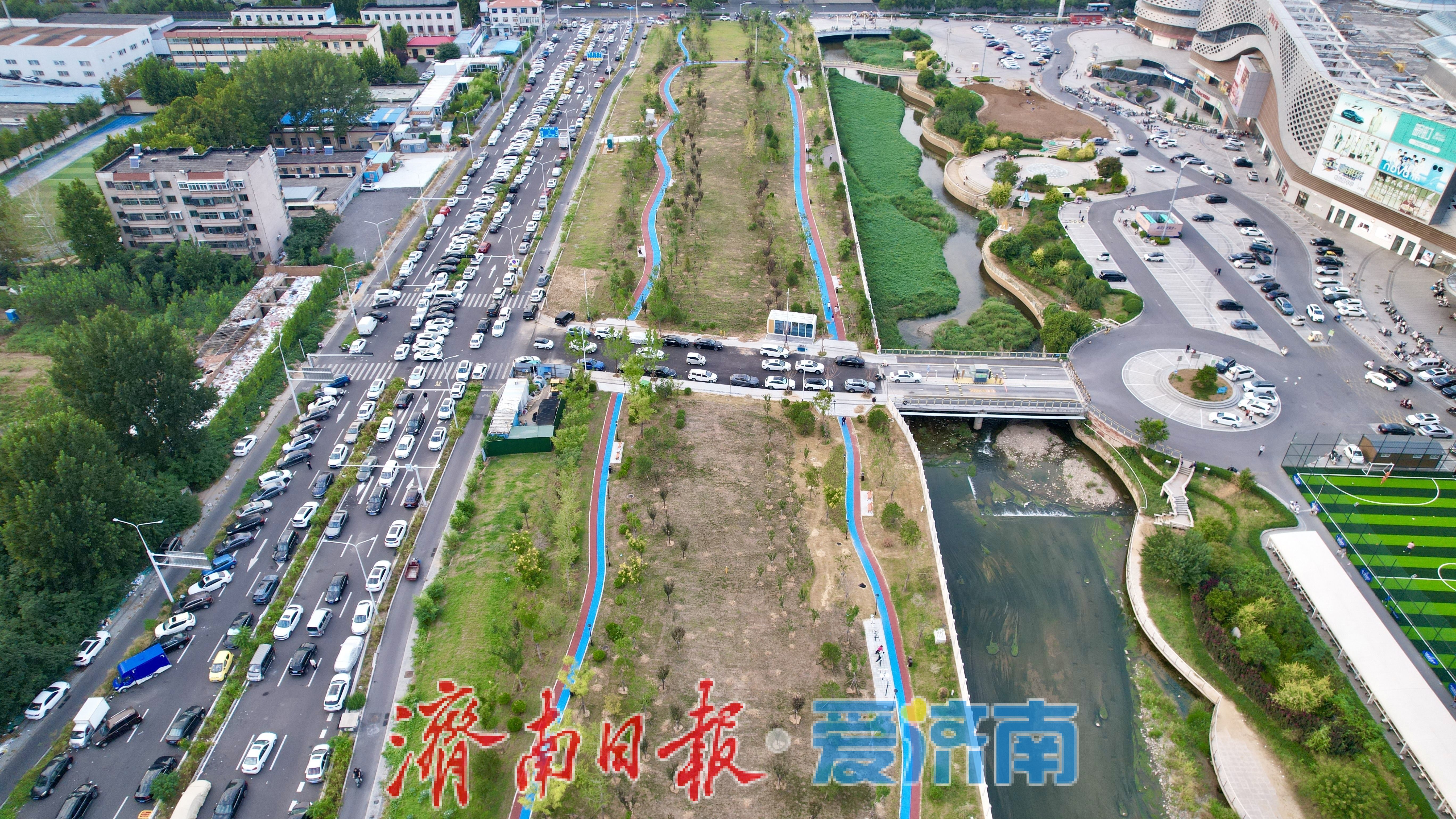 秋意漫河岸！小汉峪沟滨水绿道绘就民生生态画卷