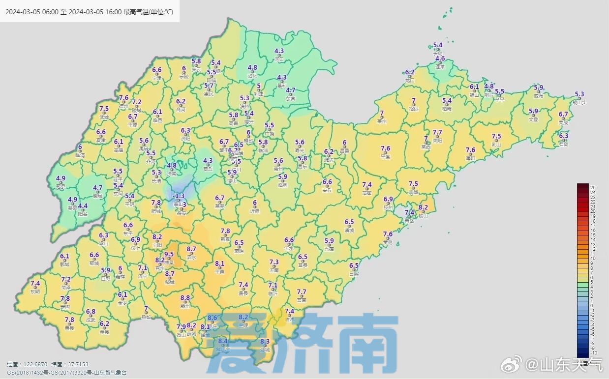 周四再迎小雨天！未来两天济南气温低迷，下周有望冲20℃+